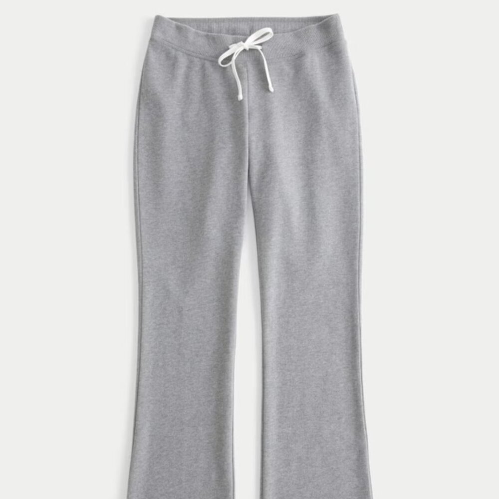 Hollister Bootcut Sweatpants | Grey | XL